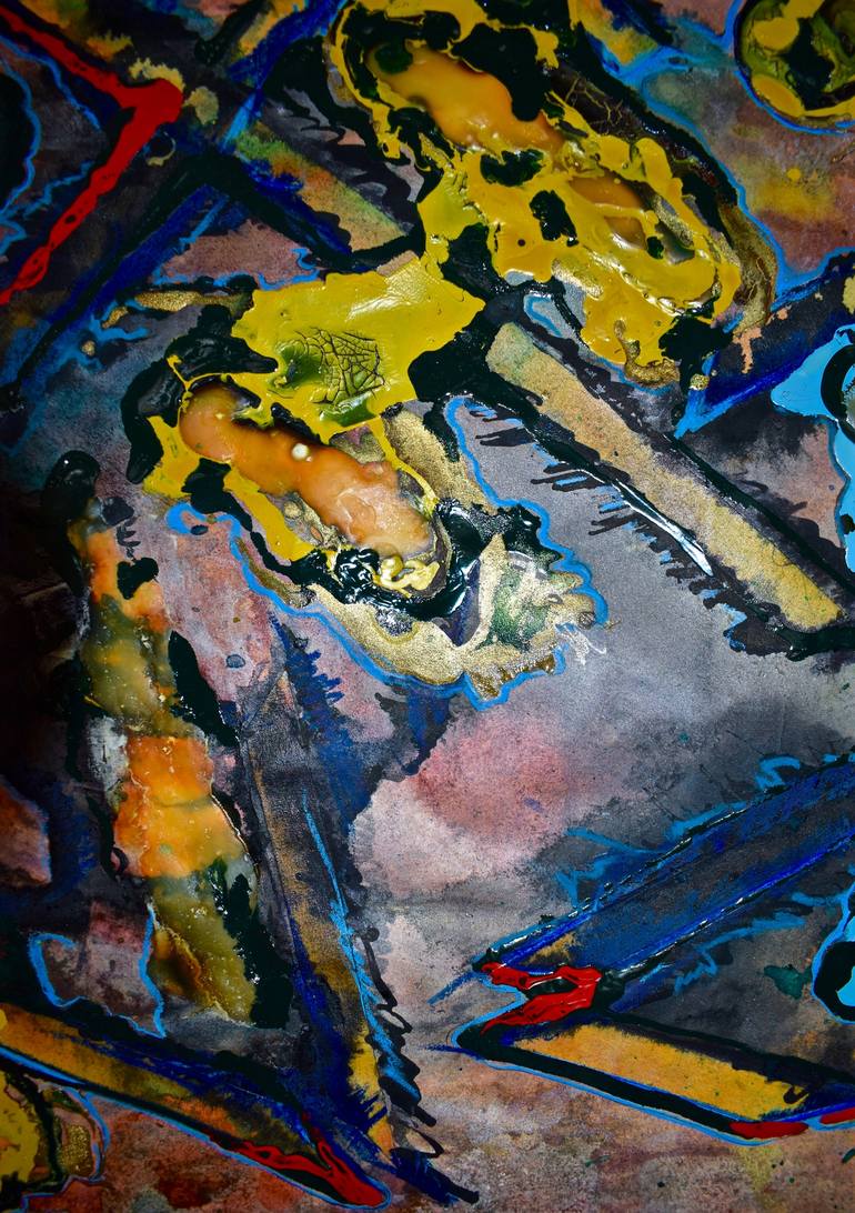 Original Expressionism Abstract Painting by Stephen Epstein