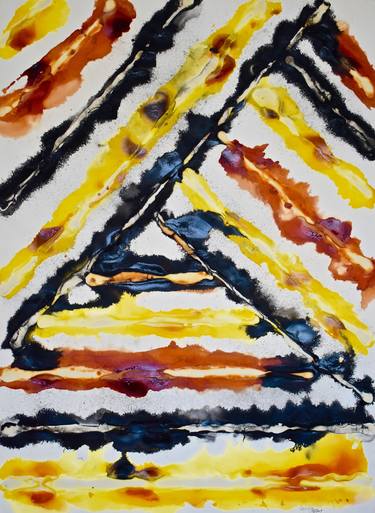 Original Abstract Science Paintings by Stephen Epstein