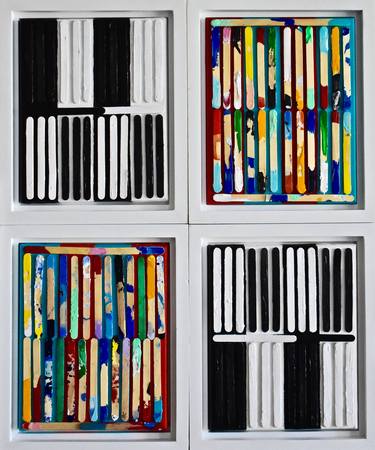 Original Abstract Music Paintings by Stephen Epstein