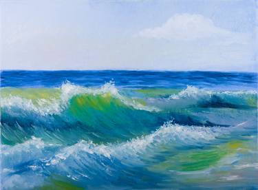 Original Realism Seascape Paintings by Victoria Shaad