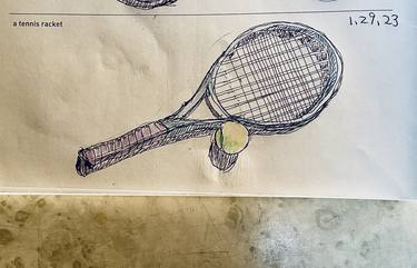 Original Sports Drawings by Tomoe Nakamura