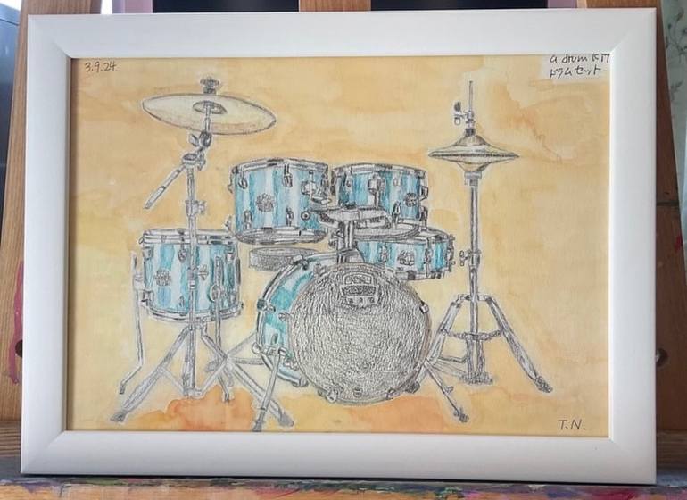 Original Pop Art Still Life Drawing by Tomoe Nakamura