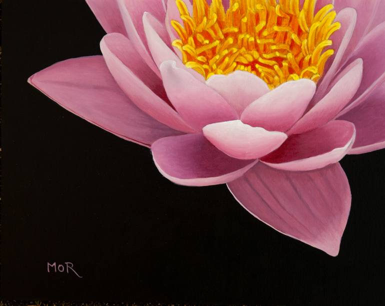 Original Other Floral Painting by Dietrich Moravec