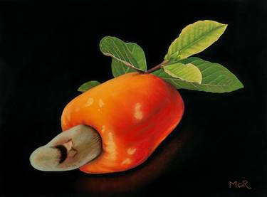 Original Photorealism Food Paintings by Dietrich Moravec