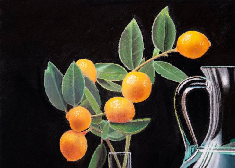 Original Fine Art Still Life Painting by Dietrich Moravec