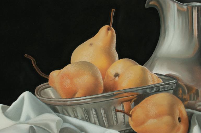 Original Photorealism Still Life Painting by Dietrich Moravec