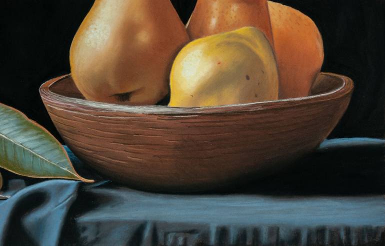 Original Photorealism Still Life Painting by Dietrich Moravec