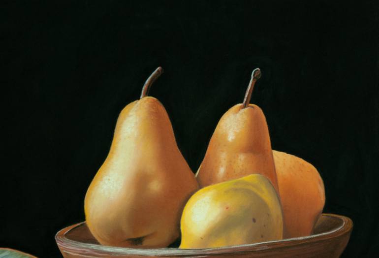 Original Photorealism Still Life Painting by Dietrich Moravec