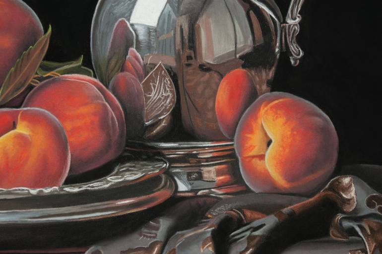 Original Photorealism Still Life Painting by Dietrich Moravec