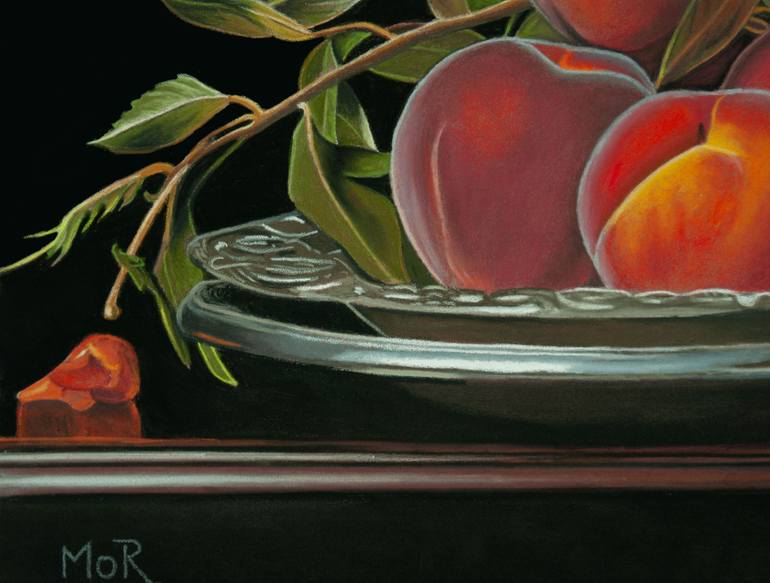 Original Photorealism Still Life Painting by Dietrich Moravec