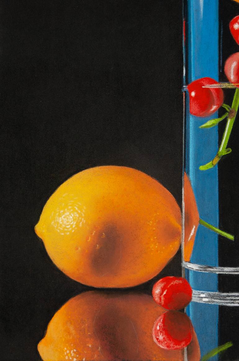 Original Photorealism Still Life Painting by Dietrich Moravec