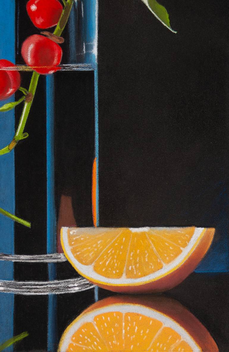 Original Photorealism Still Life Painting by Dietrich Moravec