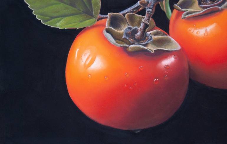 Original Photorealism Still Life Painting by Dietrich Moravec