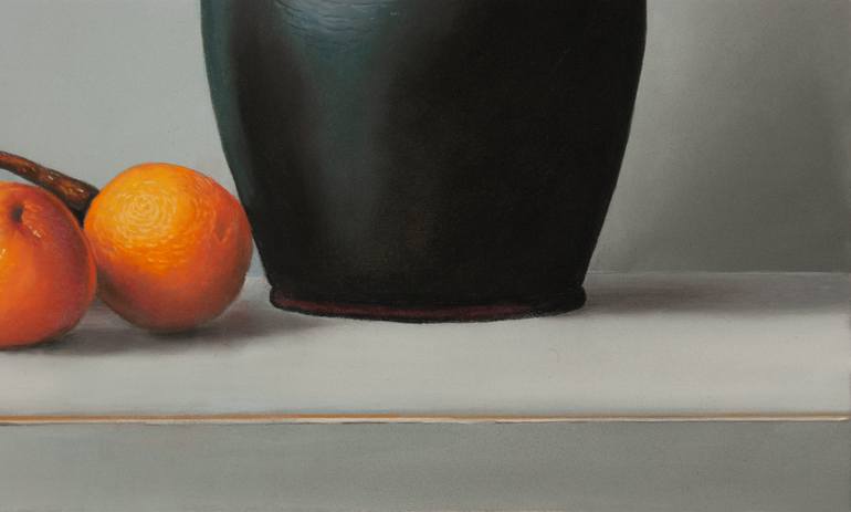 Original Photorealism Still Life Painting by Dietrich Moravec