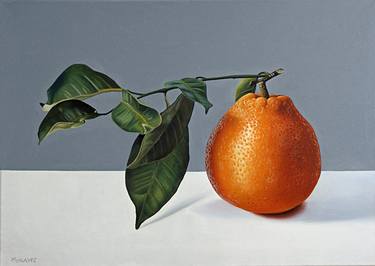 Original Photorealism Food Paintings by Dietrich Moravec