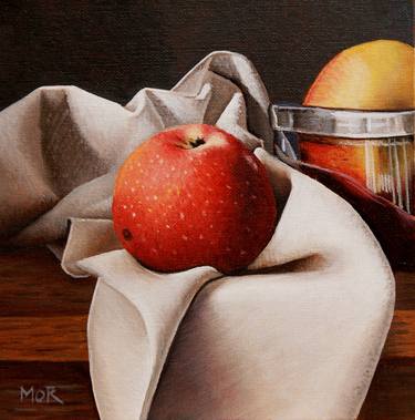 Original Fine Art Still Life Paintings by Dietrich Moravec