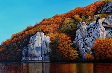 Print of Fine Art Landscape Paintings by Dietrich Moravec