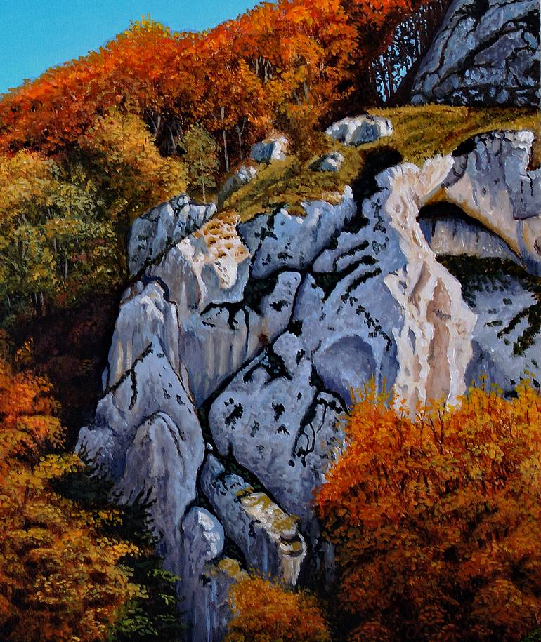 Original Landscape Painting by Dietrich Moravec