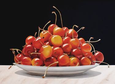 Original Photorealism Still Life Paintings by Dietrich Moravec