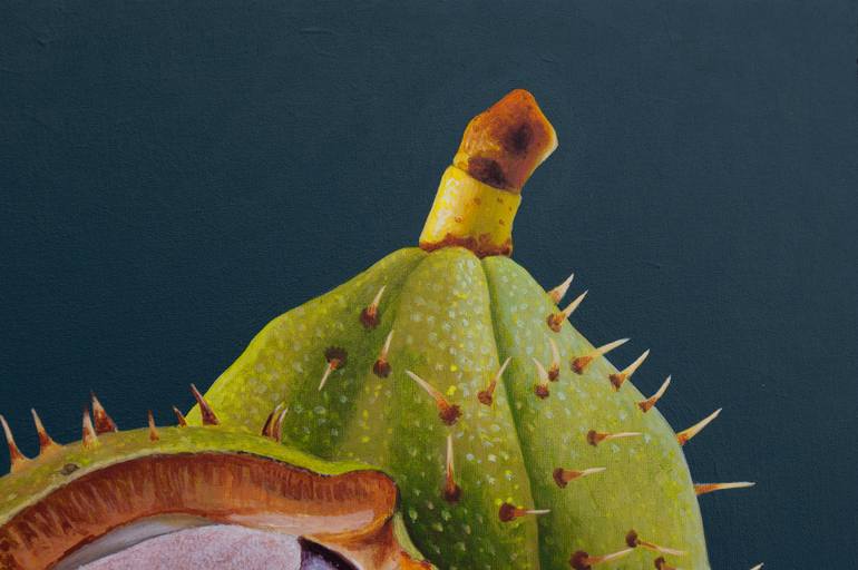 Original Photorealism Still Life Painting by Dietrich Moravec