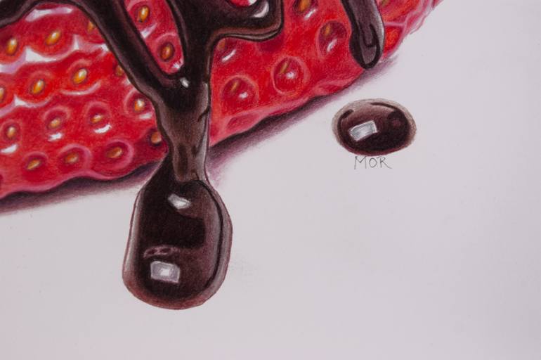 Original Other Food & Drink Drawing by Dietrich Moravec