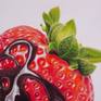 Strawberry and chocolate - what a sensational combination.

Colored pencils on Strathmore Bristol paper.