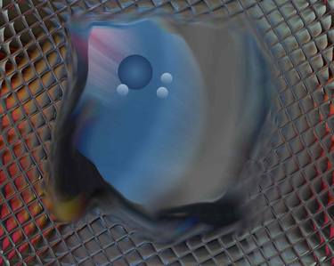 Print of Abstract Outer Space Digital by Françoise Zia