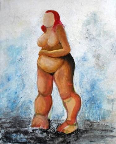 Original Figurative Nude Paintings by Françoise Zia