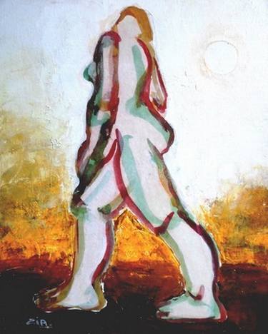Original Figurative Nude Paintings by Françoise Zia