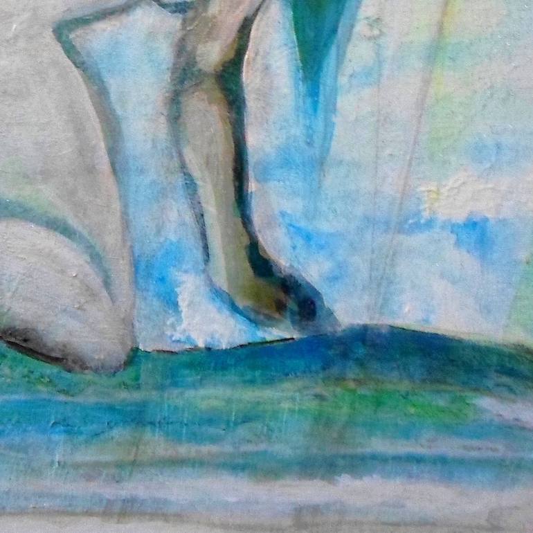 Original Figurative Nude Painting by Françoise Zia