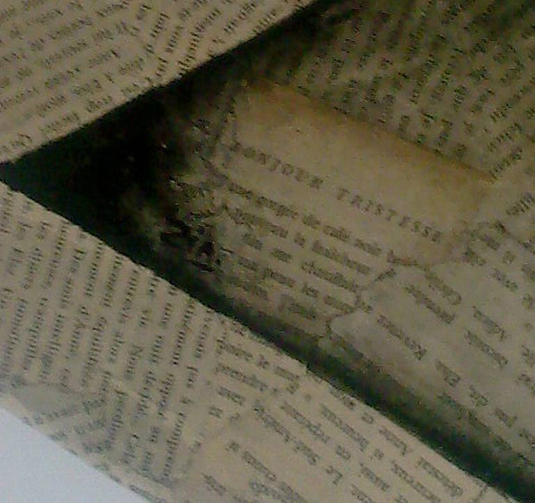 Original Abstract Time Painting by Françoise Zia