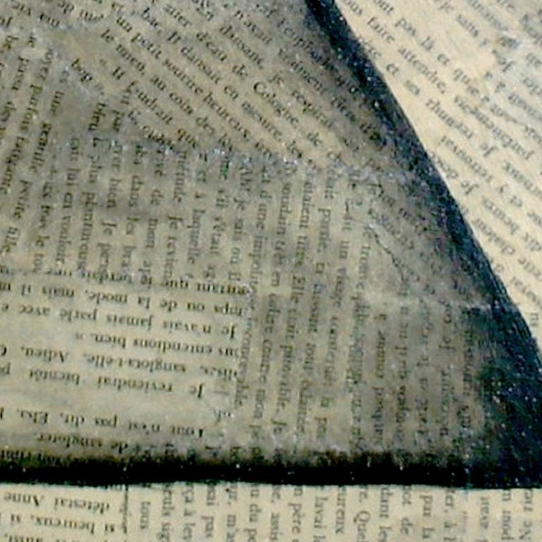 Original Abstract Time Painting by Françoise Zia