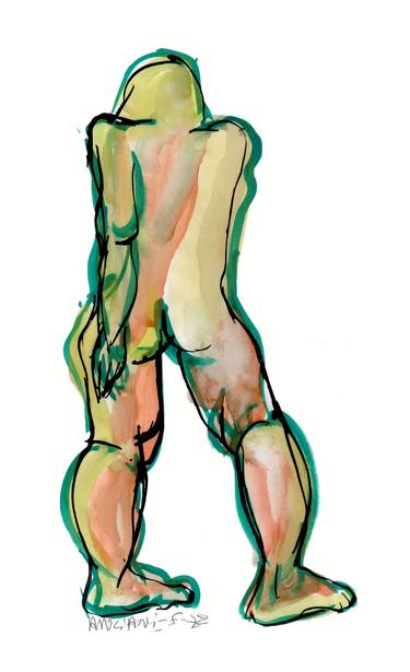 Standing nude in color 19 thumb