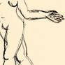 Detail of the sketch. Détail du croquis