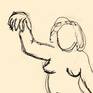 Detail of the sketch. Détail du croquis