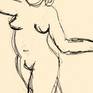 Detail of the sketch. Détail du croquis