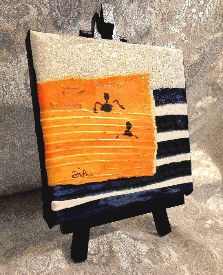 Original Figurative Fantasy Painting by Françoise Zia