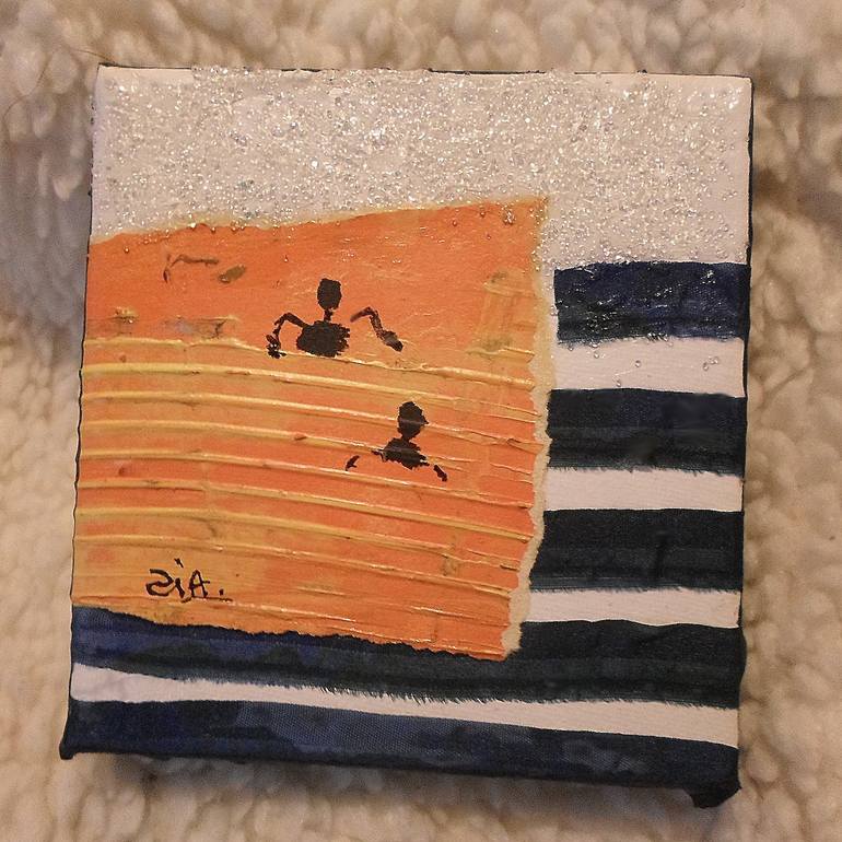 Original Figurative Fantasy Painting by Françoise Zia