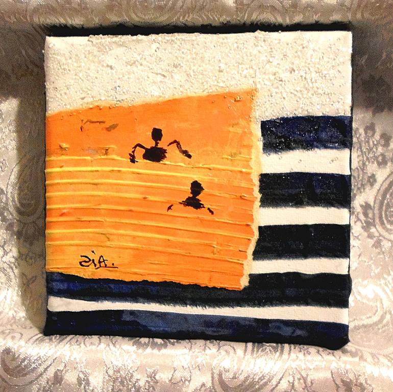 Original Figurative Fantasy Painting by Françoise Zia