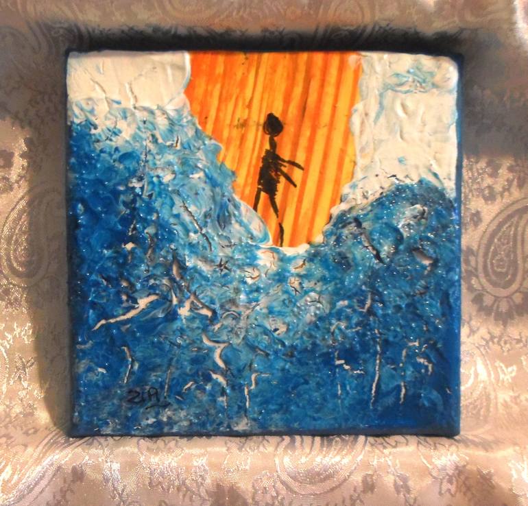 Original Conceptual Fantasy Painting by Françoise Zia