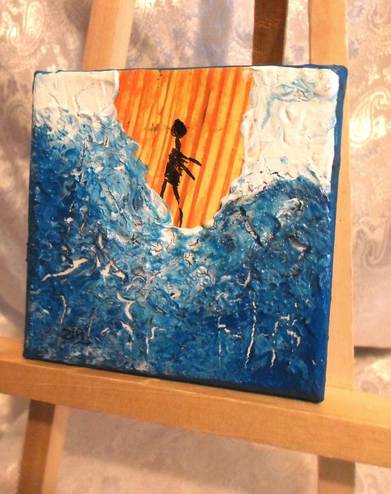 Original Conceptual Fantasy Painting by Françoise Zia