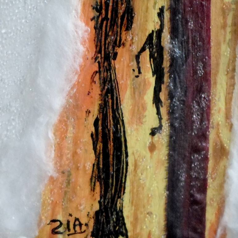 Original Modern Abstract Painting by Françoise Zia