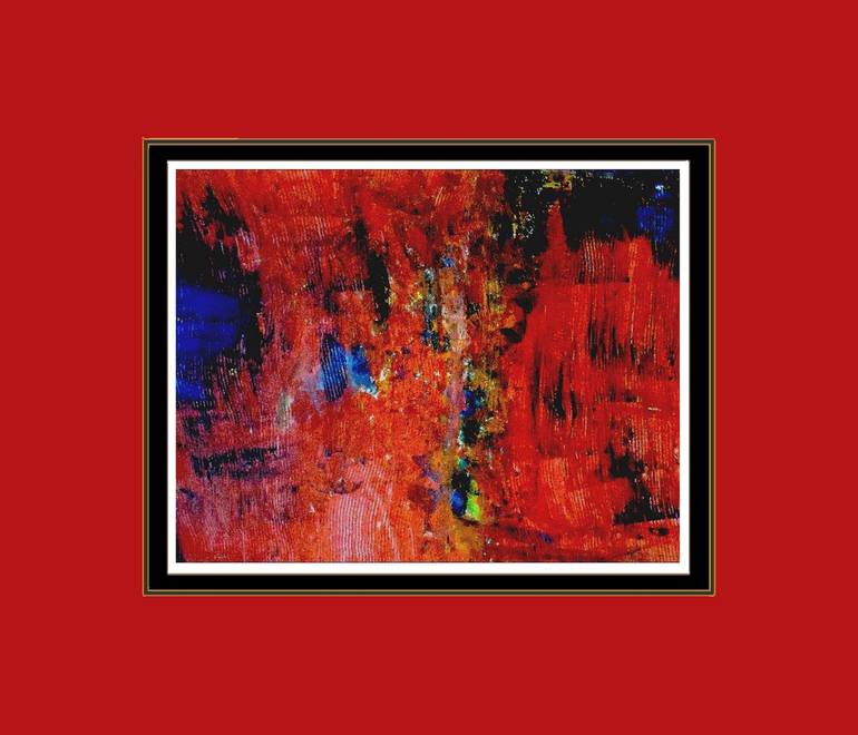 Original Abstract Expressionism Abstract Painting by Françoise Zia