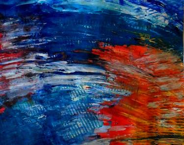 Original Abstract Expressionism Abstract Paintings by Françoise Zia