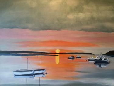 Original Modern Seascape Paintings by Tad Krzywicki