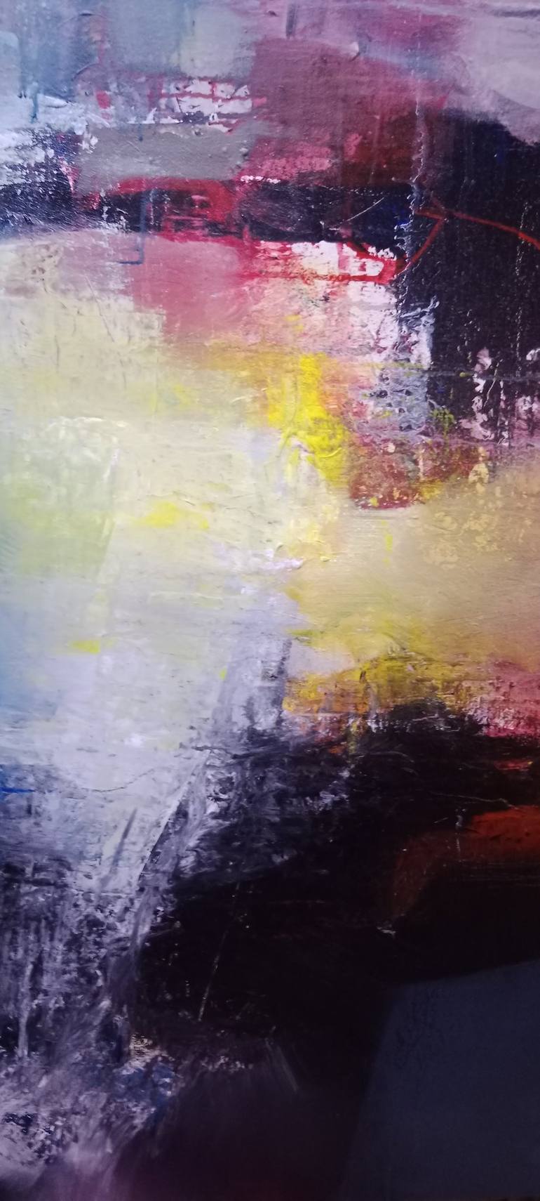 Original Abstract Painting by Jose  Fdez-Cavada 