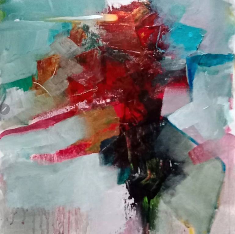 Original Abstract Painting by Jose  Fdez-Cavada 