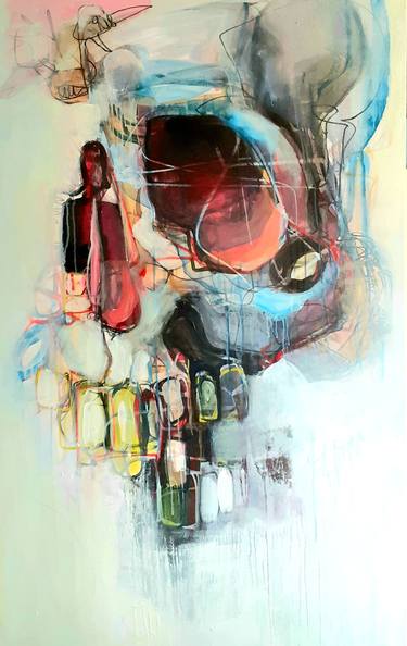 Print of Abstract Graffiti Paintings by Jose Fdez-Cavada