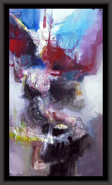 Original Abstract Expressionism Abstract Paintings by Jose Fdez-Cavada