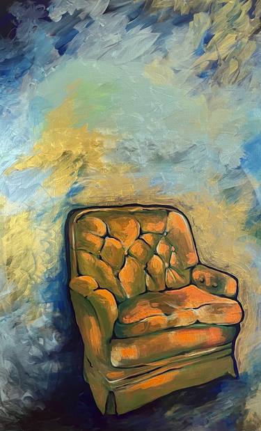 Print of Expressionism Interiors Paintings by Cheryl Frey Richards